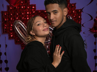 camgirl giving boyfriend blowjob SaraLuigui