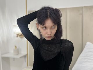 naughty camgirl fingering shaved pussy RavenNoire